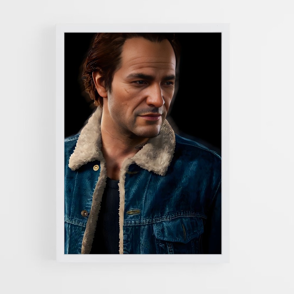 Poster L'Aventurier Éclairé – affiche Uncharted (vue 3)